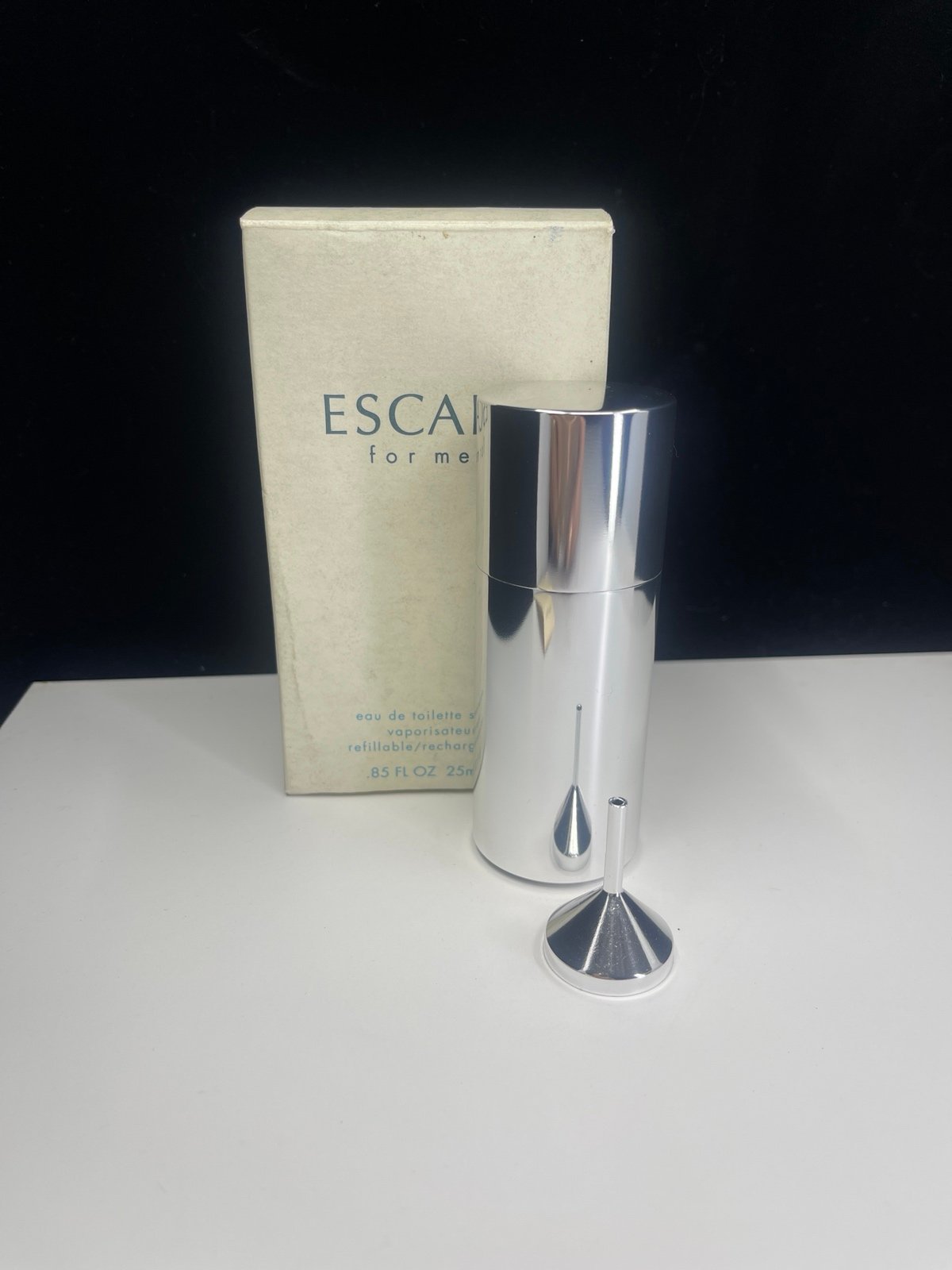 Vintage Escape For Men EDT Spray Refillable 0.85 Oz . (2127/MX31)
