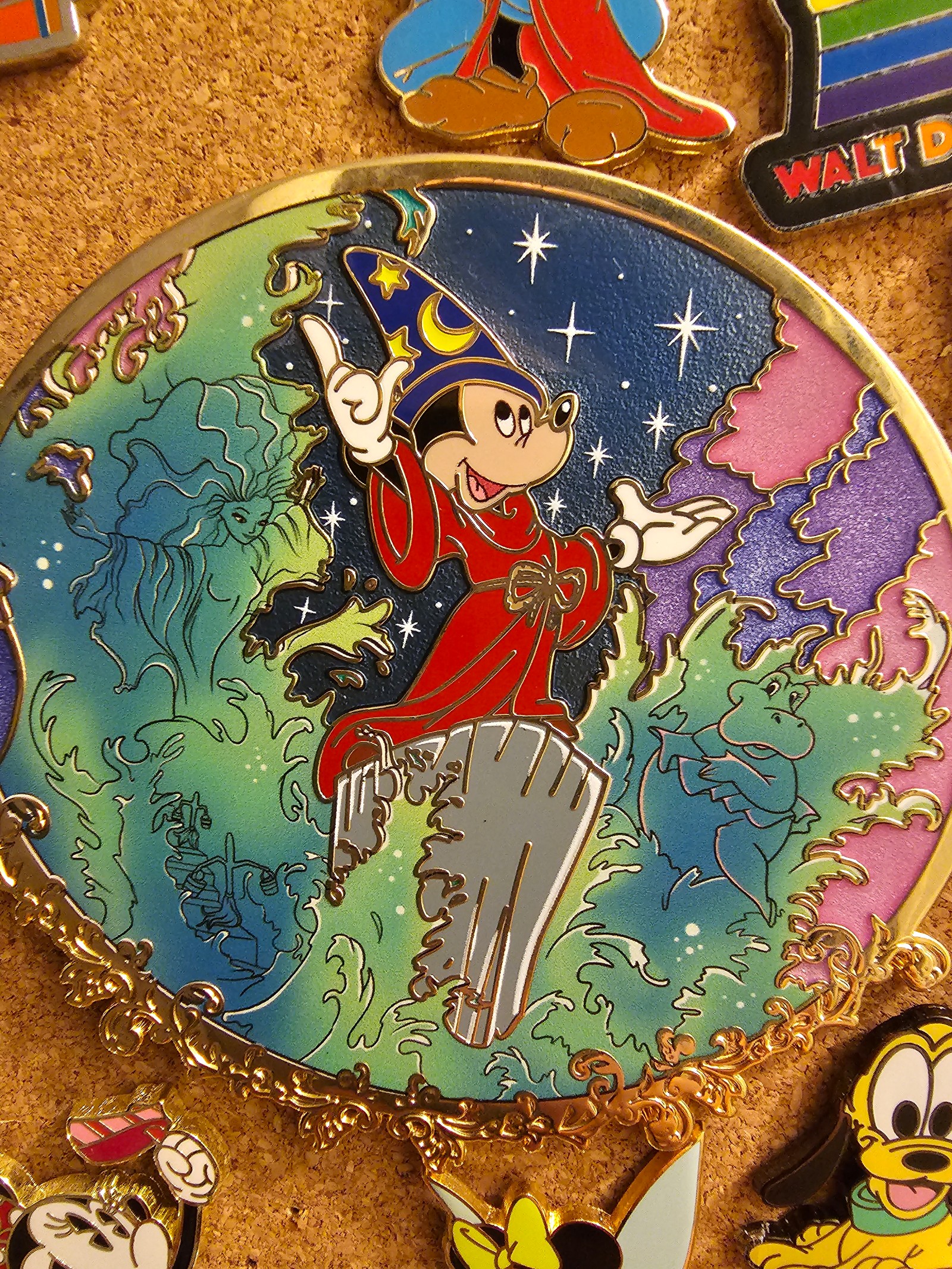 SOLD OUT mickeys fantasia pin
