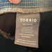 Torrid light wash pull on stretchy 2x super soft cropped jeggings