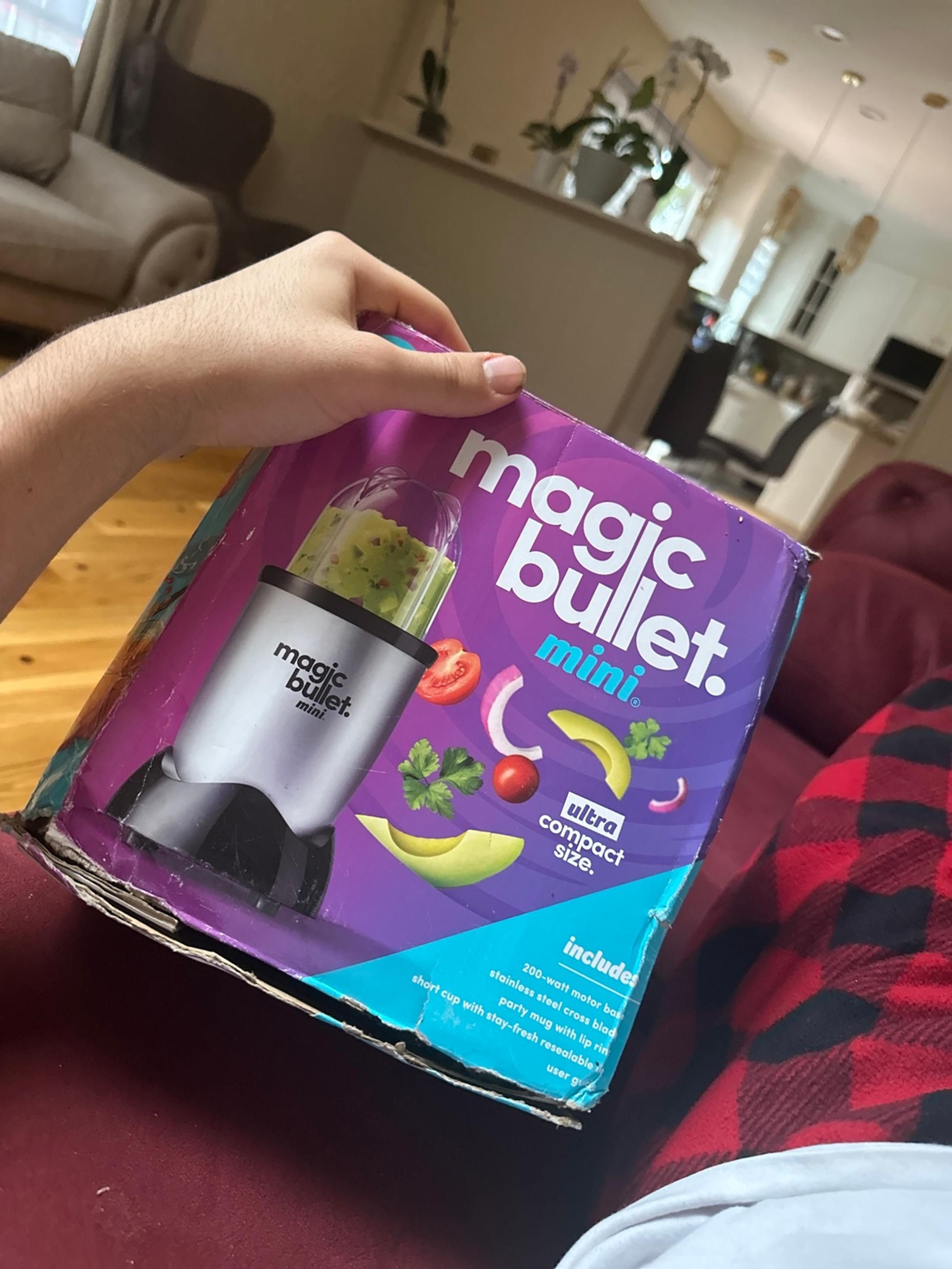 Magic Bullet Blender, Small, Silver, 11 Piece Set