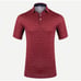 KJUS Men's Sotto Polo Shirt Short Sleeve 'Cedar Red/White' K00201 Size 50 / M