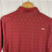 KJUS Men's Sotto Polo Shirt Short Sleeve 'Cedar Red/White' K00201 Size 50 / M