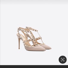 Poudre Rockstud Ankle Strap Pump 37
