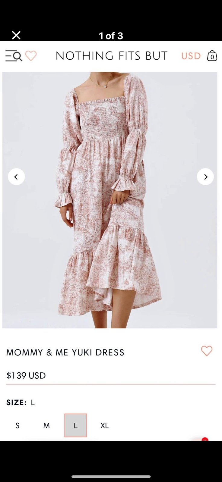 Nothing Fits But Yuki Dress