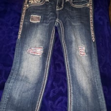 Womens Rock Revival Capris 26