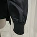 Adidas Original rib black bomber jacker coat sz Small oversized rare unique