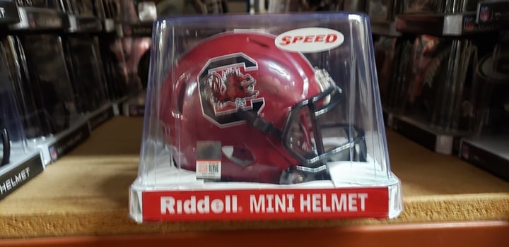 SOUTH CAROLINA GAMECOCKS MAROON NEW RIDDELL MINI HELMET IN PACKAGE