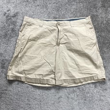 Columbia Chino Shorts Mens 38 Beige Cotton Flat Front Pocket Casual Outdoor 39x7