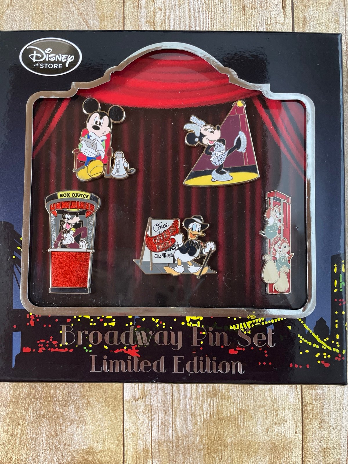 Disney Broadway Pin Set 2013 LE800