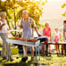 BBQ Grill Charcoal Barbecue Grill Stainless Steel Folding Camping Yard Portable