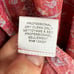 MISA Los Angeles Off the Shoulder Ruffle Mini Dress Pink Printed Chiffon S
