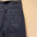 Mother Swooner Exposed Snap Jeans 27 4 Wrong Side of the Tracks Black Denim