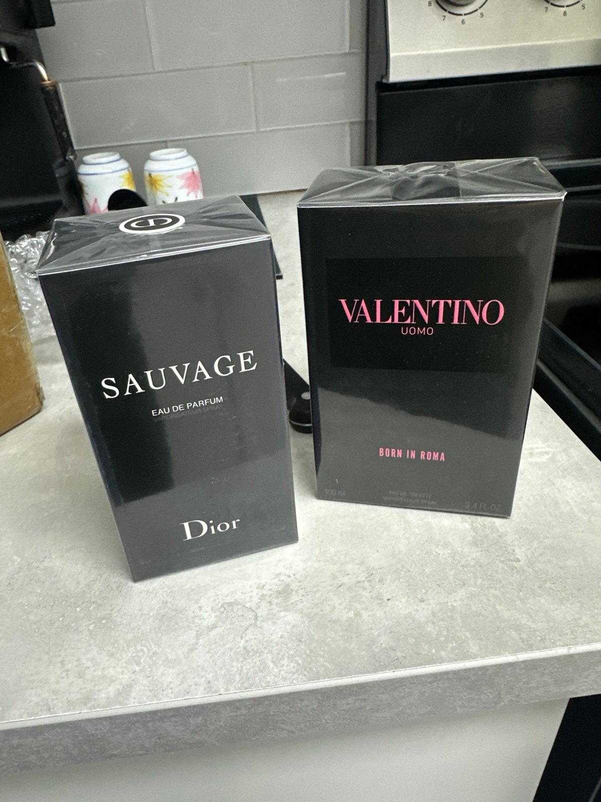Dior Sauvage and Valentino
