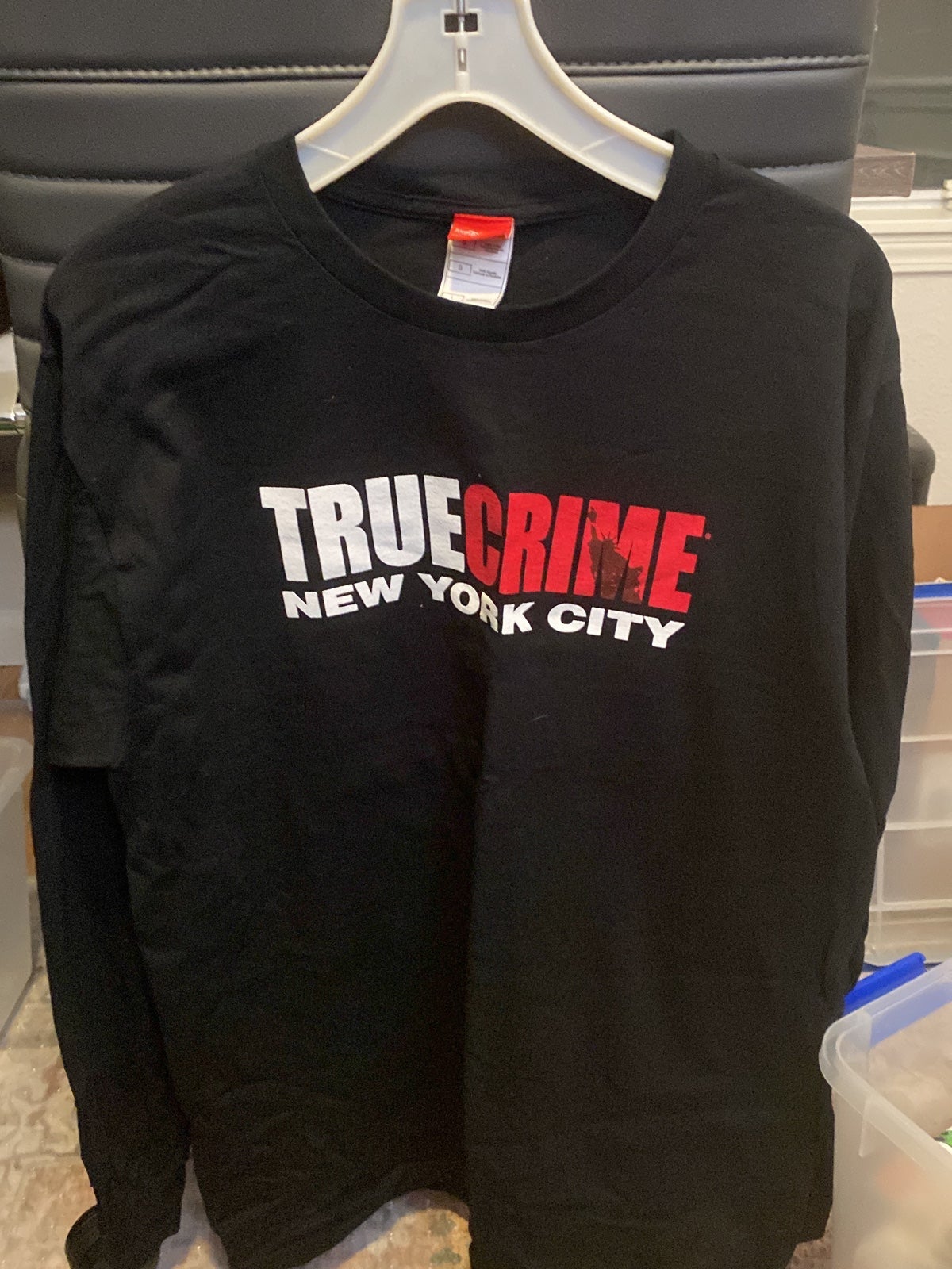 True Crime New York City Longsleeve Shirt - Large