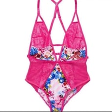 NWT VS x Mary Katrantzou Pink Teddy S