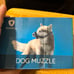 Small Black Pet Dog Muzzle (NEW)