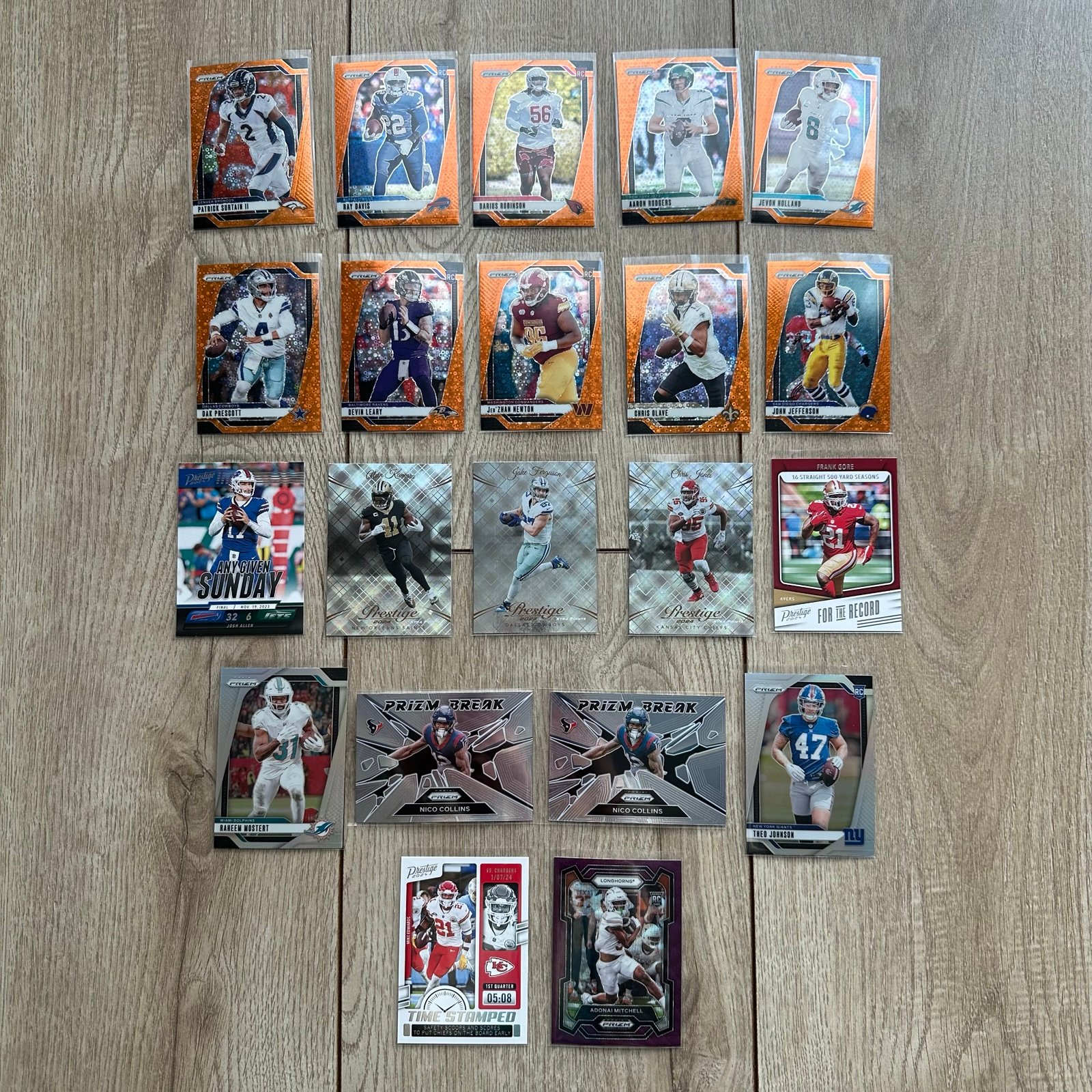2024 Panini Prizm / Prestige Football NFL Football Cards #7