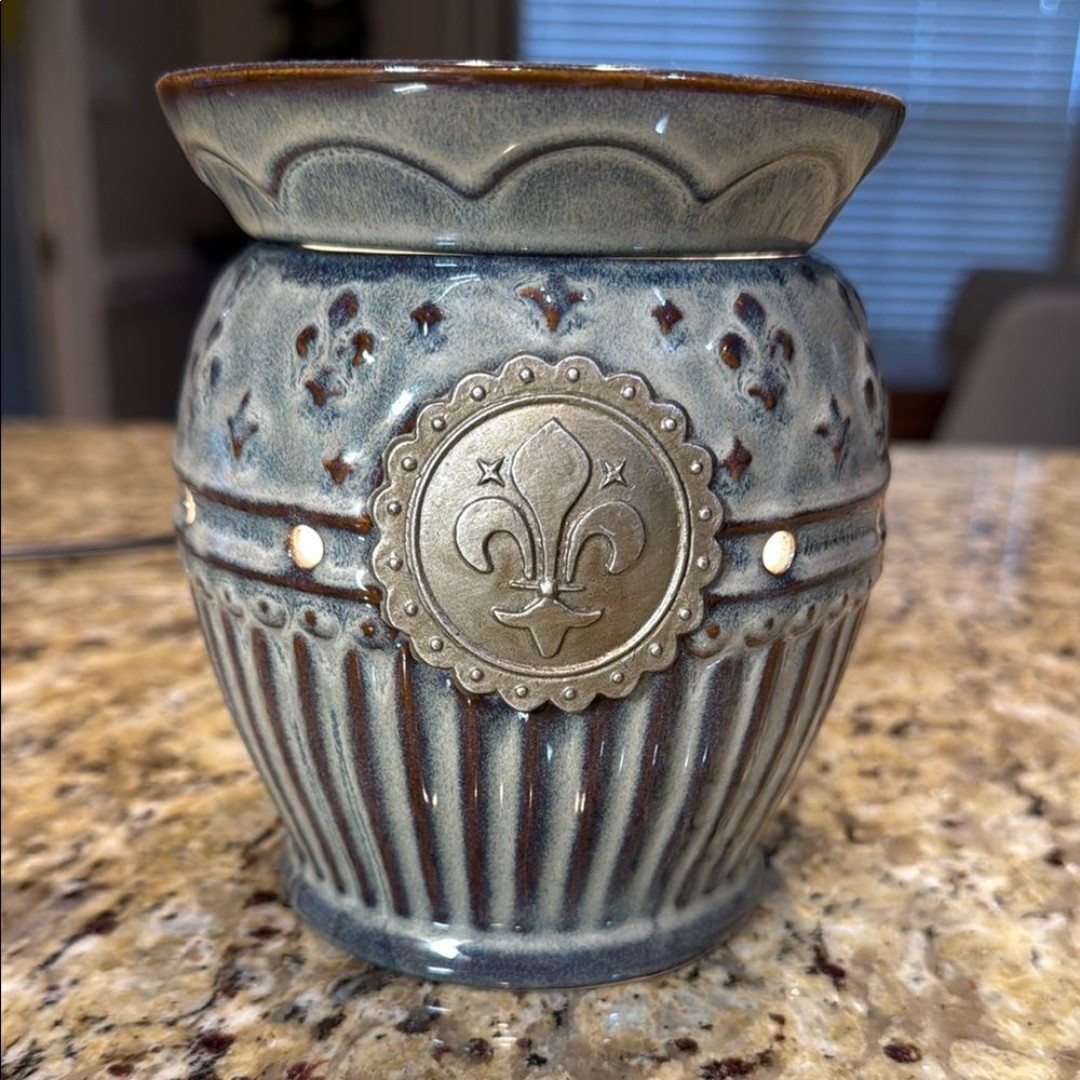 Scensy Elegant Blue Ceramic Wax Warmer