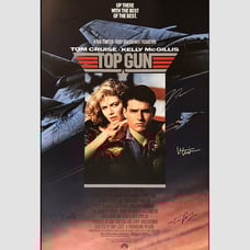 Top Gun Signed Movie Poster