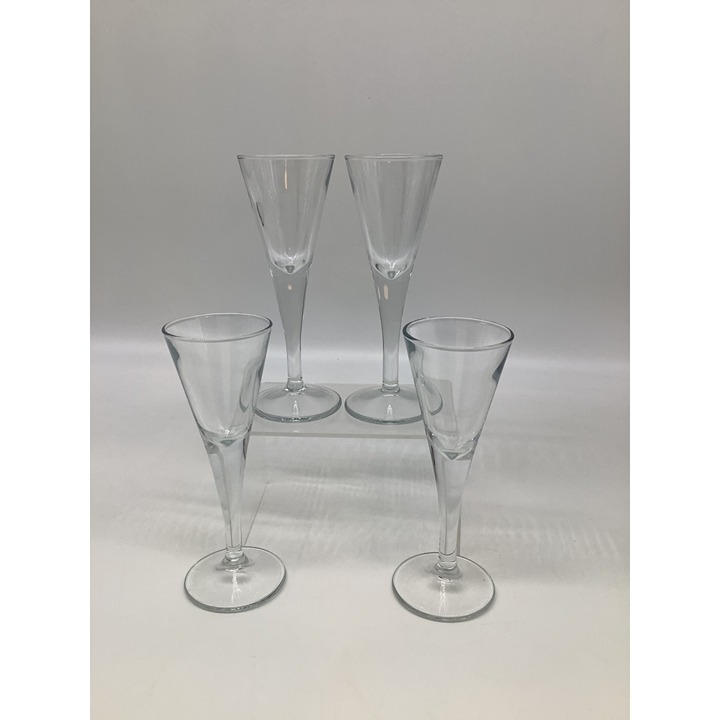 Vintage Crystal Cordial Glasses Set Of 4