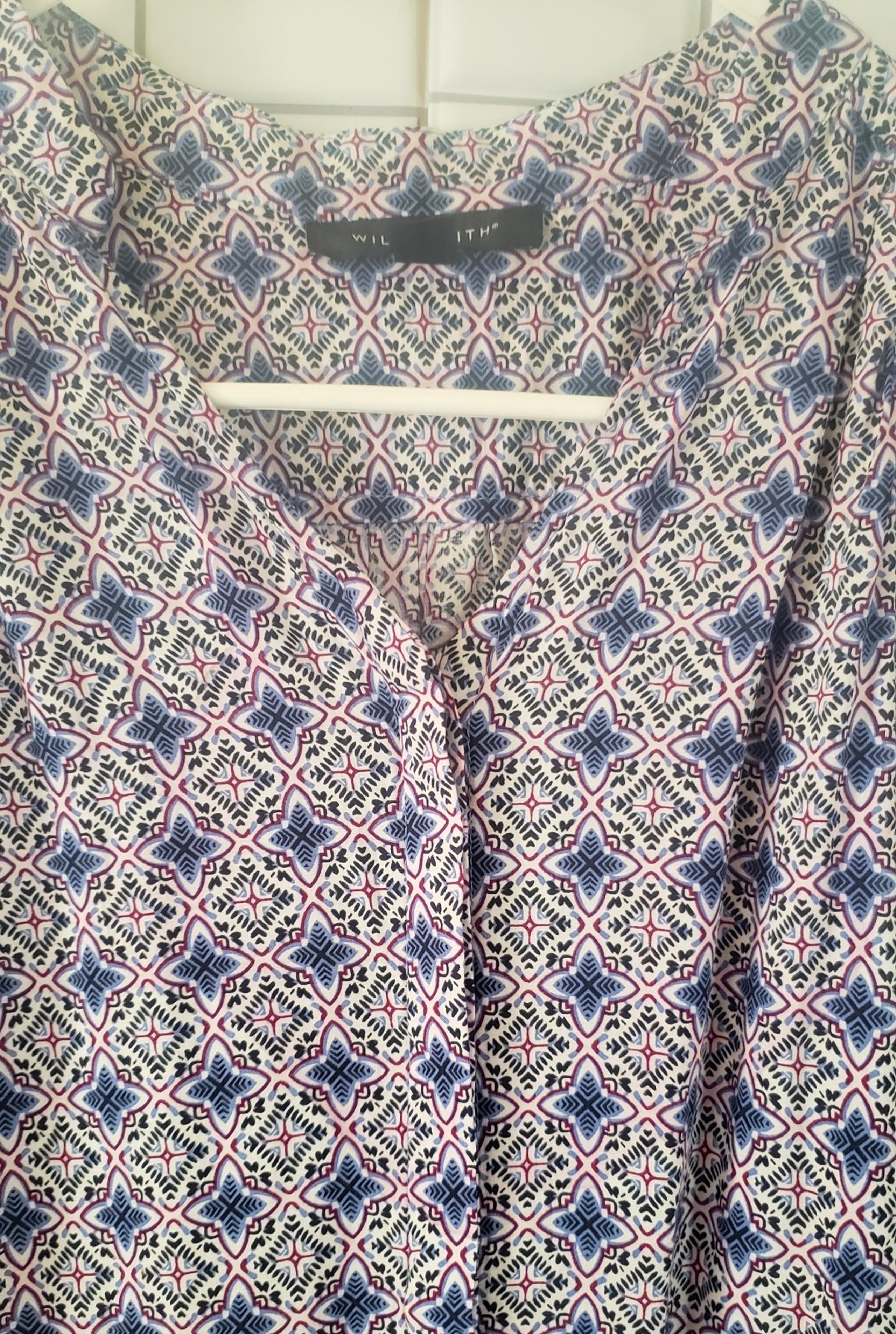 Willie Smith Womens Sleeveless Top Blouse BoHo Size M