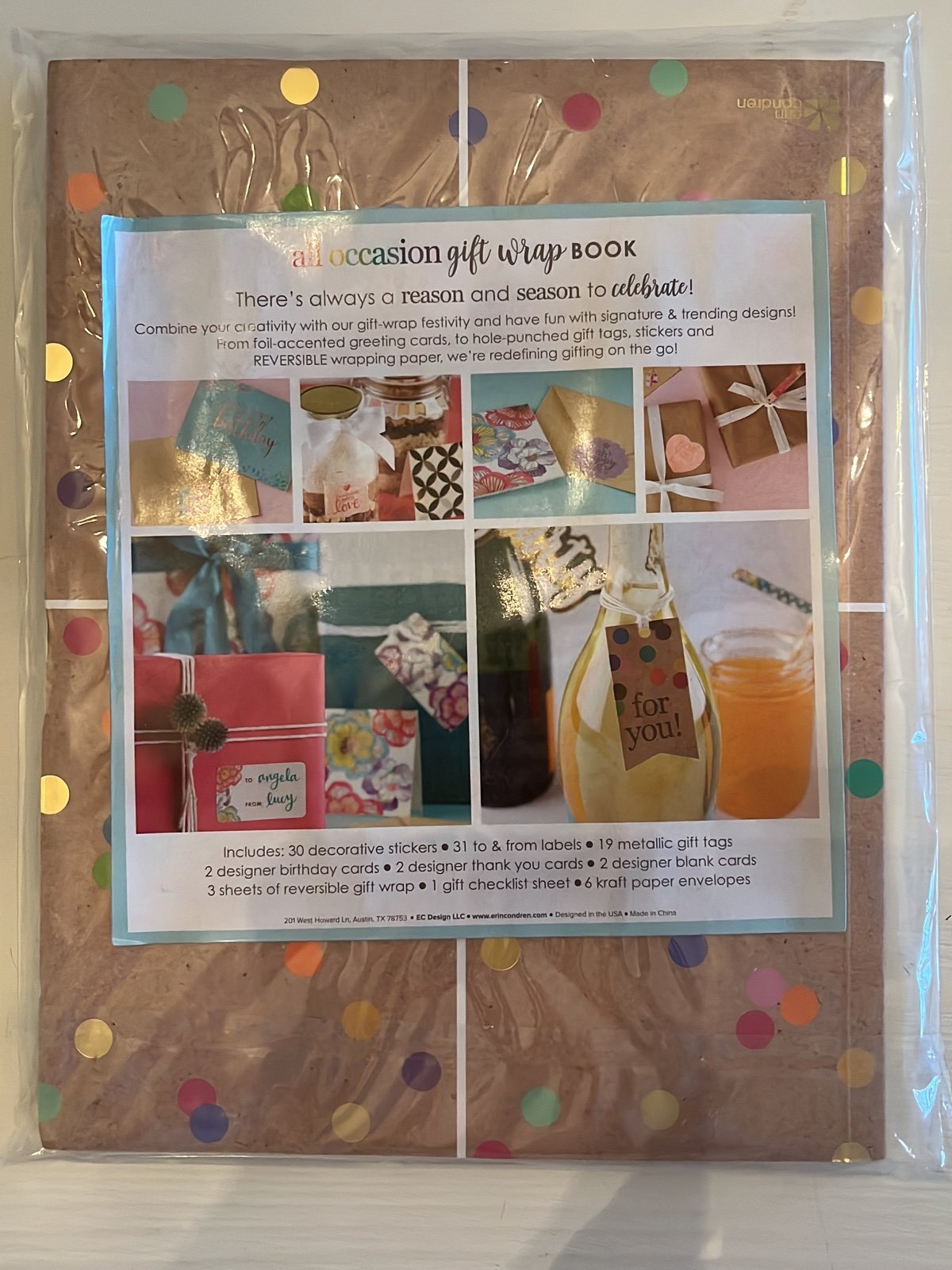 Erin Condren Gift Wrap