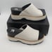 NEW Sorel Women' 9 Joanie IV Slides Wedge Sandals Chalk Black y2K 90's