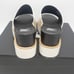 NEW Sorel Women' 9 Joanie IV Slides Wedge Sandals Chalk Black y2K 90's