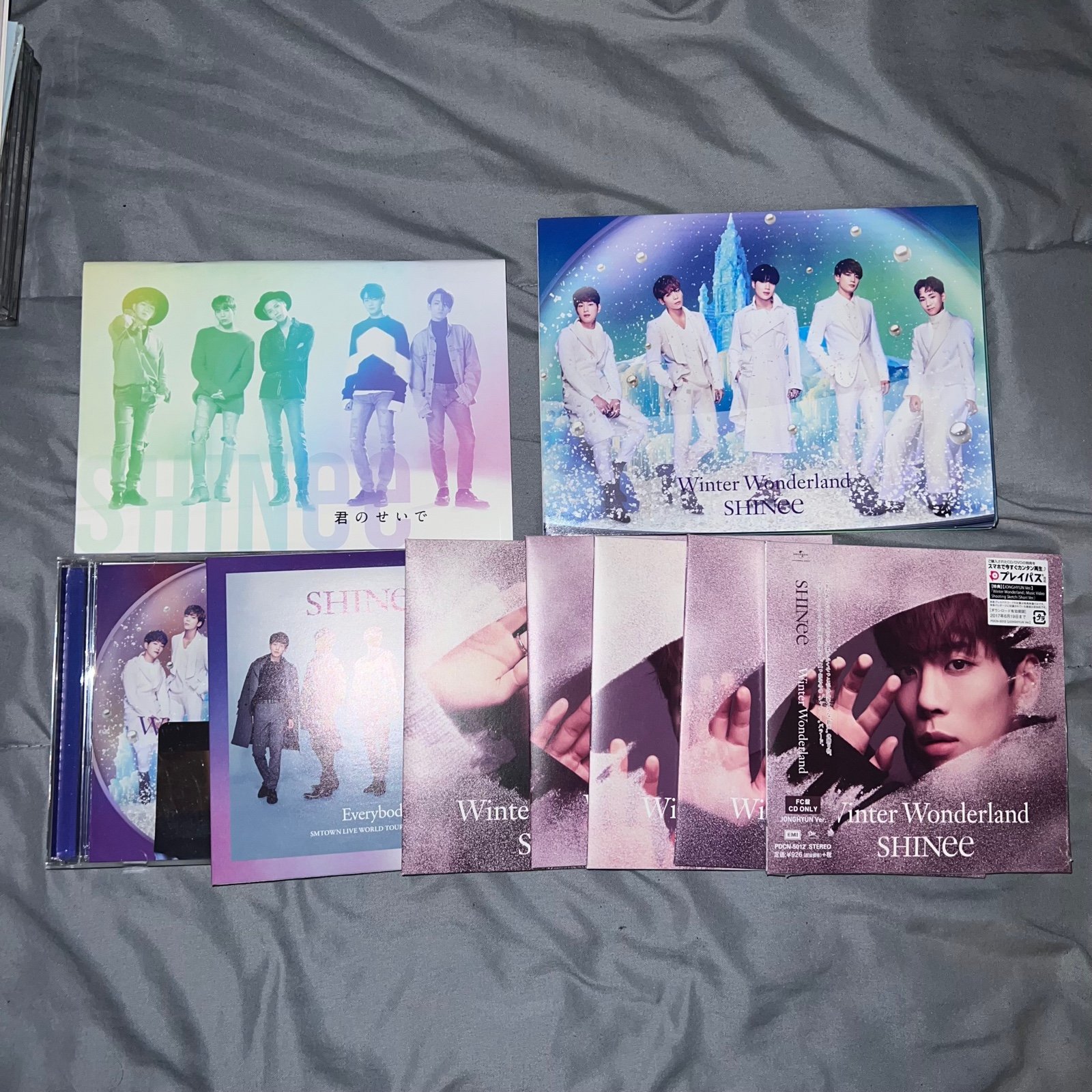 SHINee winter wonderland fc cd dvd set