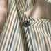 Trovata Green White Halter Wrap Top M