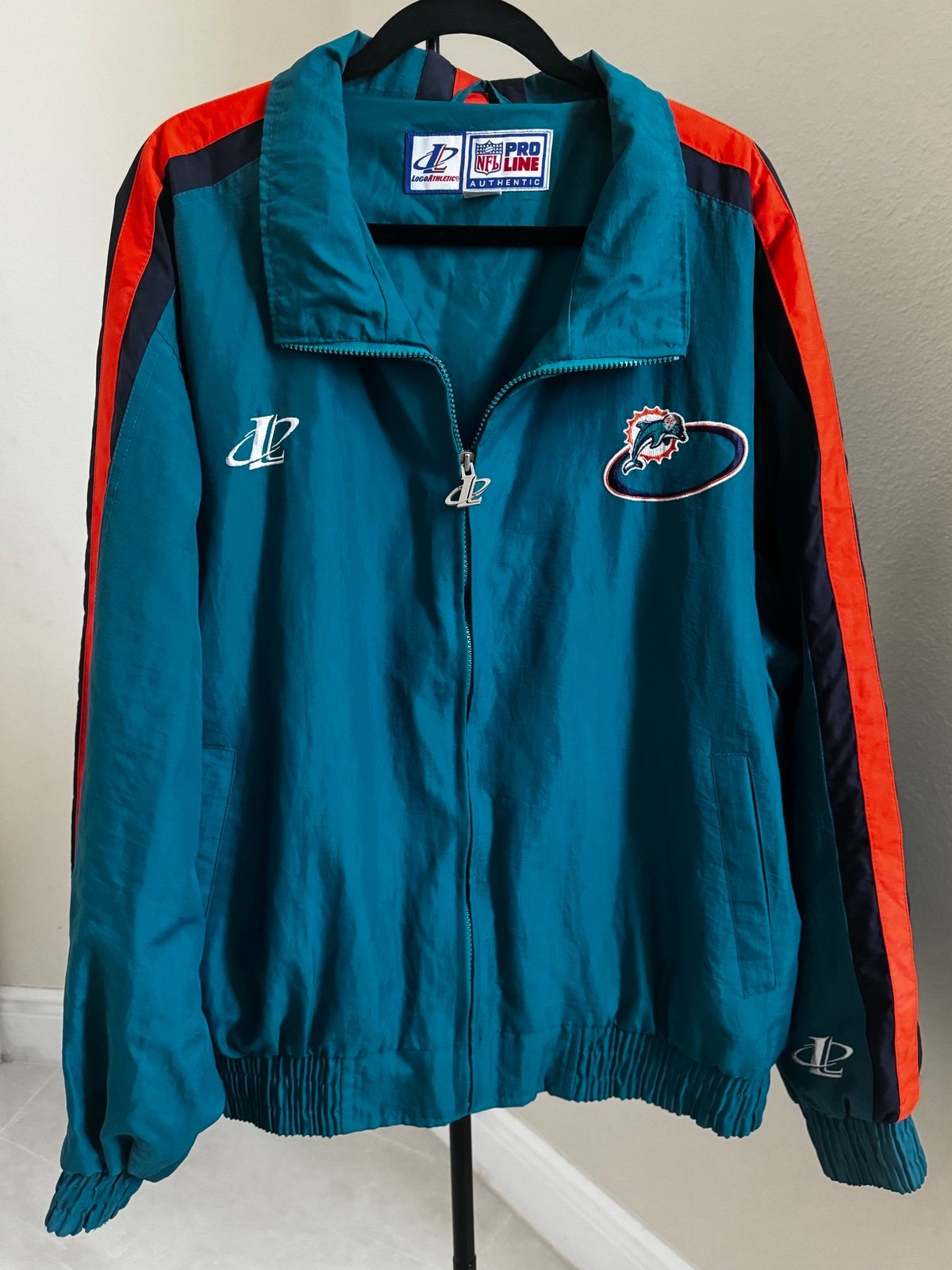 Vintage Miami Dolphins Windbreaker Jacket