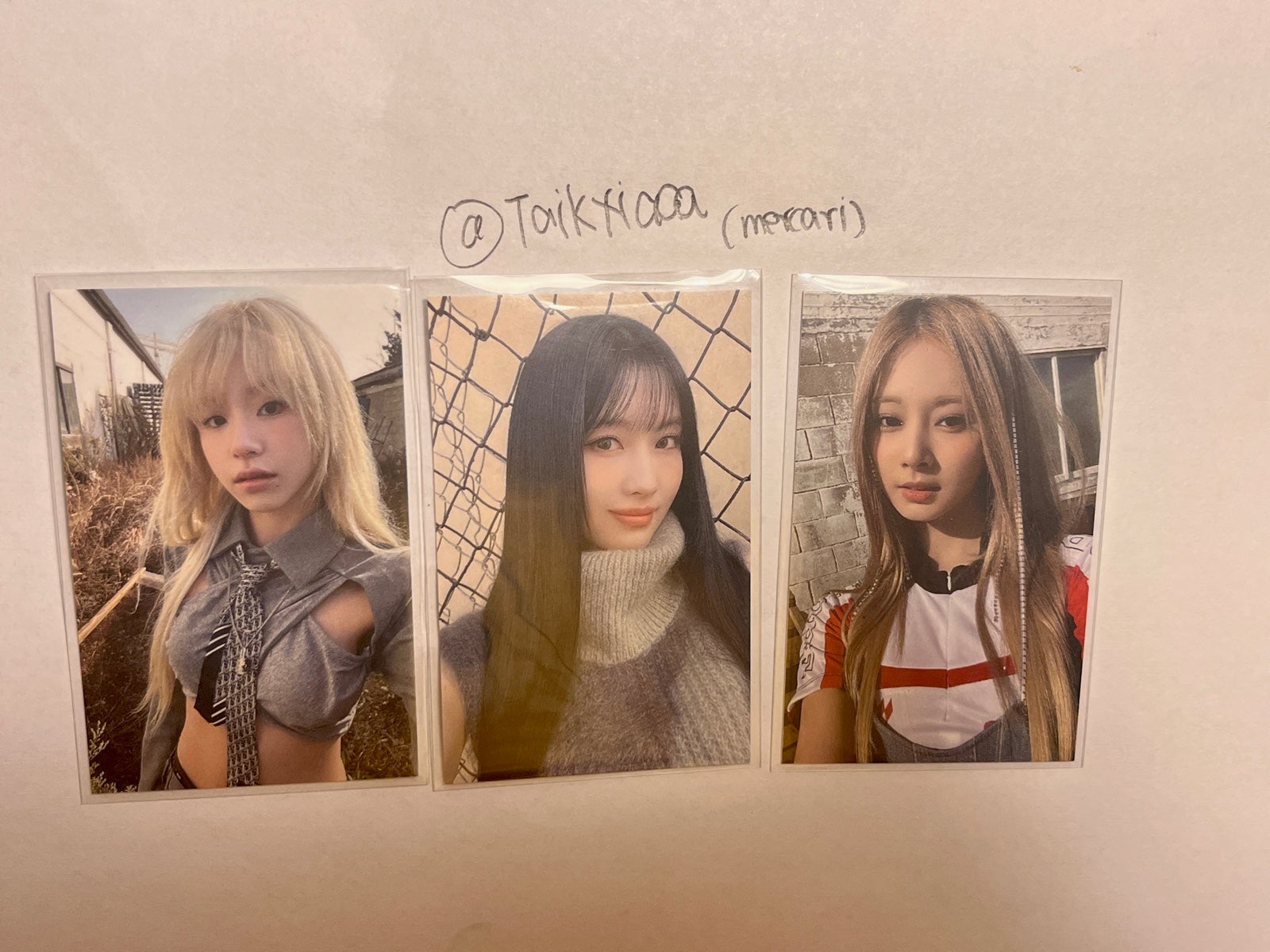 Twice pop up photo card