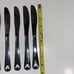 Disney Icon Flatware Silverware Pierced Mickey Mouse Stainless Steel 10 Knives
