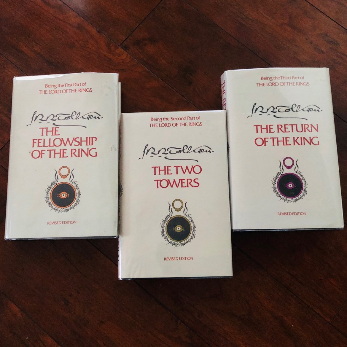 Houghton Mifflin Co Exclusive Lord Of The Rings Set Second Edition