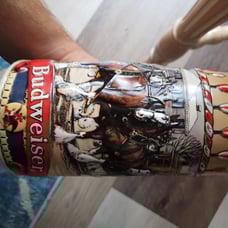 budweiser stein