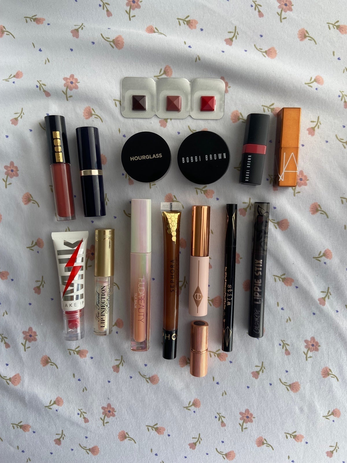 Makeup Bundle (Glosses, Lipsticks, Lip Balms, Liner, Mascara, Powder, Bronzer)