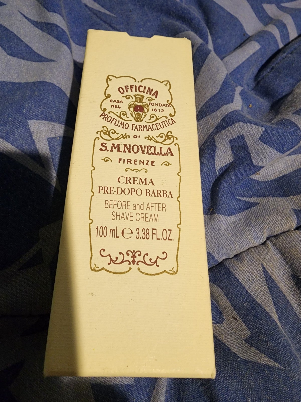 Santa Maria Novella crema dopo barba 3.38oz new