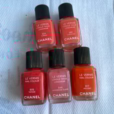 Chanel Nail Polish Lot of 5
