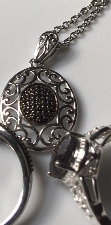 2:Green Diamond Neck+s8 Ring