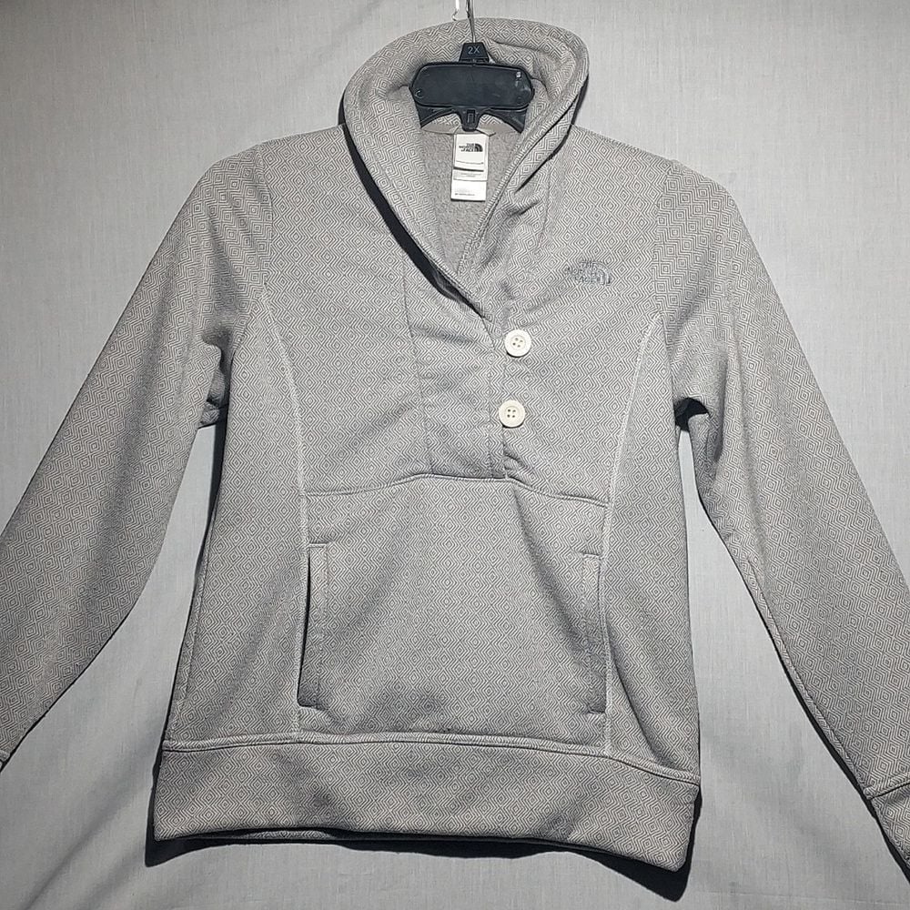 The North Face women's shawl collar fleece pullover US size small