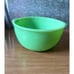 Vintage Jadite by Jeannette uranium glass mixing bowl
