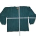 Vintage Chunky Wool Blend Green Grandpa Sweater Large Eddie Bauer