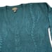 Vintage Chunky Wool Blend Green Grandpa Sweater Large Eddie Bauer