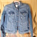 Hand Painted Nightmare Before Christmas denim size small jacket