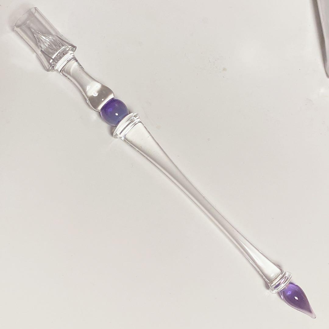 Fairy {note.} Original Glass Pen Drop