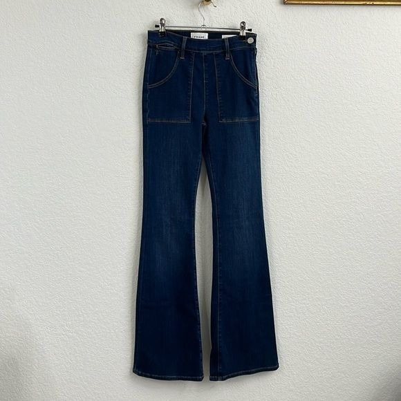 Frame Denim Le Flare de Francoise High Rise Jeans