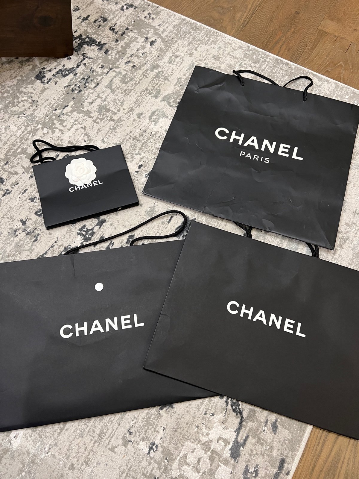 Chanel Paper Bags x4