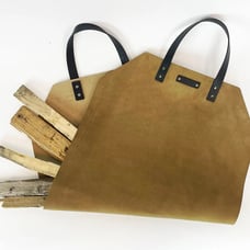 Full leather log strap