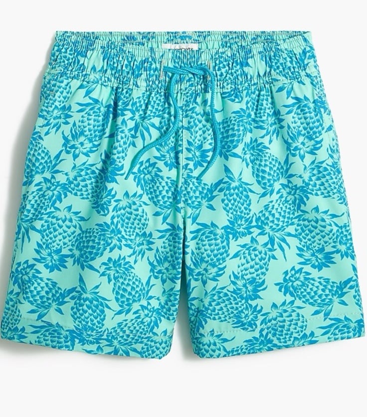 J. Crew Flex Pineapple Swimwear