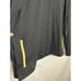 CHUBBIES Obsidian Black Yellow Quarter Zip Pullover Movementum Men's LARGE *NEW*